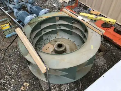 NYB New York Blower Company 55-1/2″ X 20″ Cast Iron Centrifugal Blower Wheel