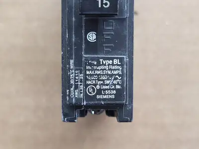 Used SIEMENS B115 Switchgears British Columbia CA | Lenmark #1438693