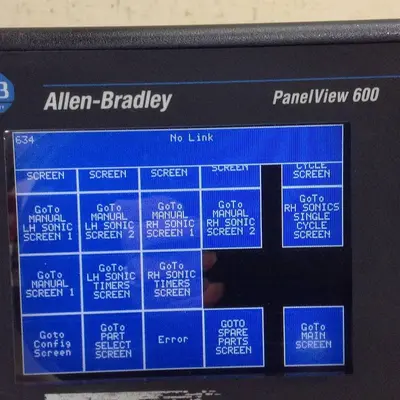 USED ALLEN BRADLEY 2711-T6C20L1 SER B