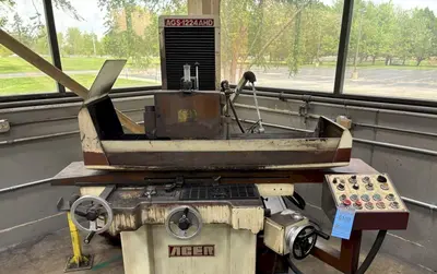 12" X 24" ACER MODEL #AGS-1224AHD HYDRAULIC HORIZONTAL SURFACE GRINDER: STOCK #23370