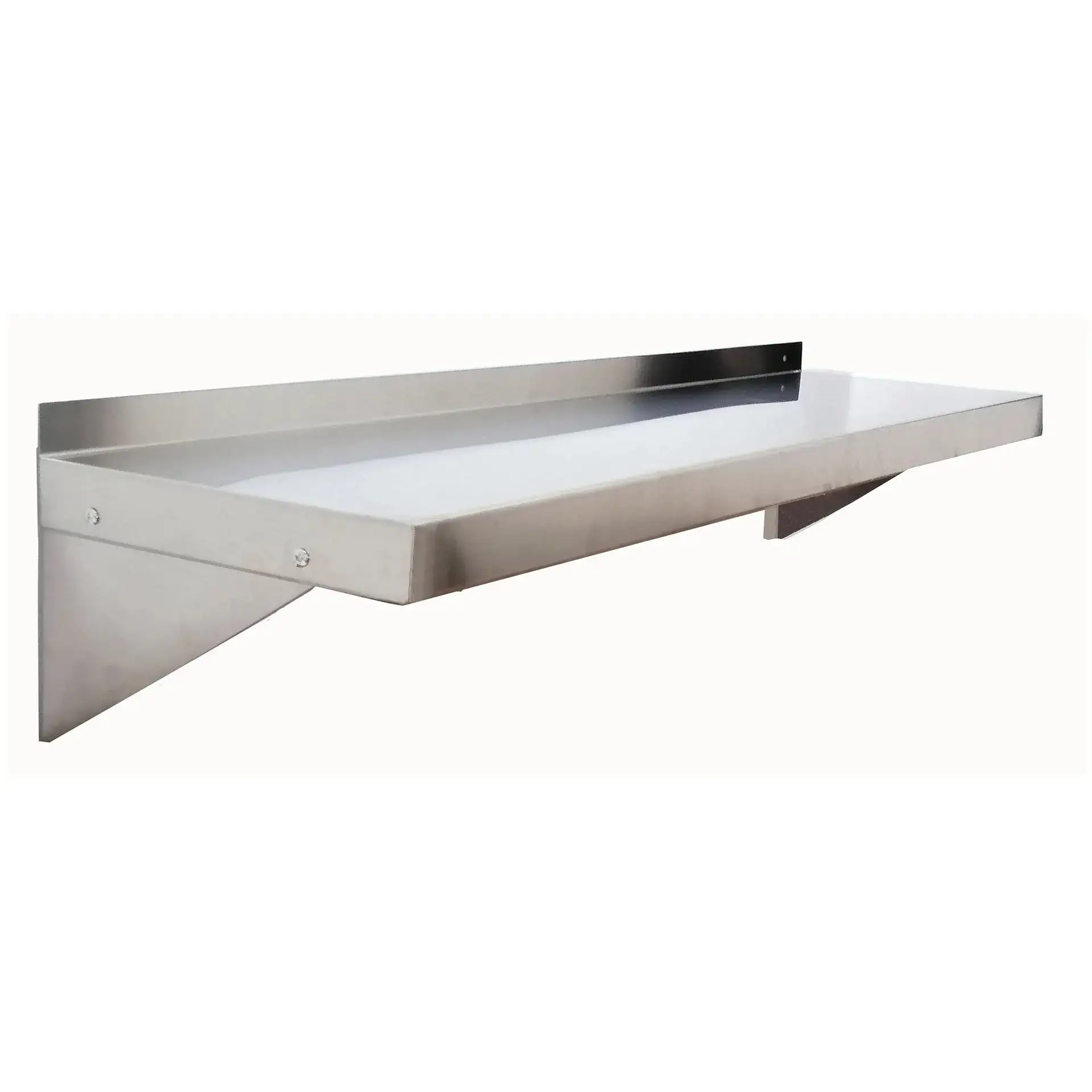 New | in-Stock Atosa New Atosa SSWS-1260 Wall Shelf, 12"x60"x10", 18 Gage, Stainless Steel 304 Food Preparation & Supplies Illinois US | Falcon Restaurant Supply #1375515