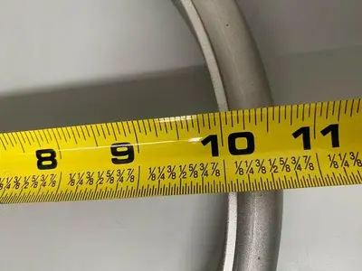 Stainless Steel Heavy Duty Double Pin 10" Clamp