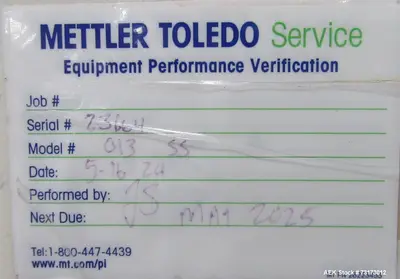 USED METTLER-TOLEDO 23664