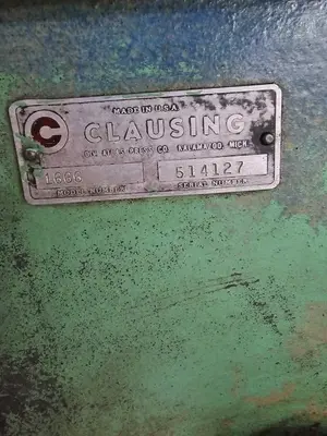 USED CLAUSING 1666