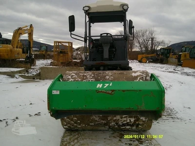 Used 2015 HAMM H7I Single Drum Rollers New York US | Beck Equipment #1509319