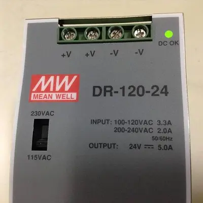 USED MEAN WELL DR-120-24