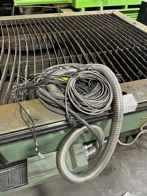 USED 2018 PIRANHA C510 PLASMA TABLE WITH TUBE CUTTER