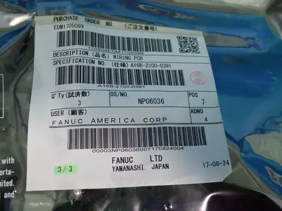 New | in-Stock FANUC A16B21000391 Printed Circuit Boards (PCB) | HGR 24 #747670