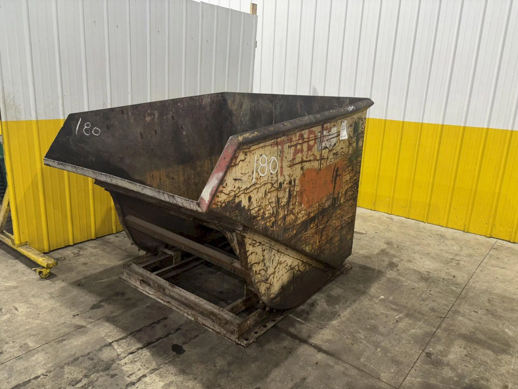 60" X 65" X 50" DUMP HOPPER: STOCK #22892