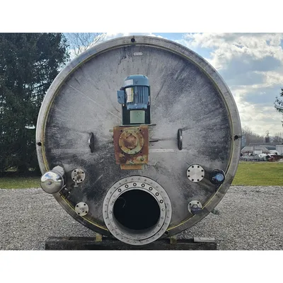 Used 6,850 Gal. Stainless Steel Liquid Mix Tank Jacketed