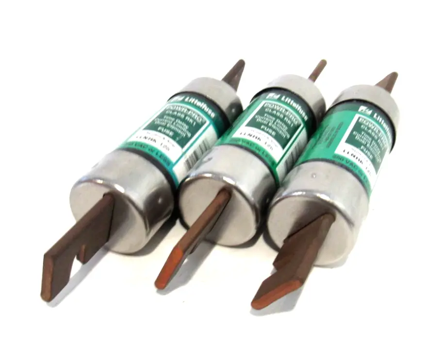 LOT OF 3 NEW LITTLEFUSE LLNRK 125 FUSES LLNRK125