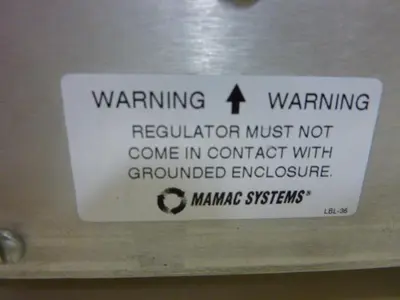 USED MAMAC SYSTEMS PS-200-1-B-1-N