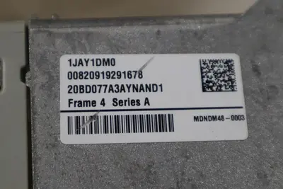 60 HP ALLEN BADLEY 20BD077A3AYNAND1 POWERFLEX 700 DRIVE STOCK 3366-A