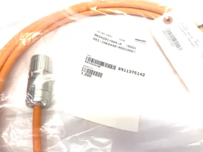 NEW BOSCH REXROTH ENCODER POWER CABLE 4M RKG4201/004,0 (RGS1001-REG0013-RGS1002)