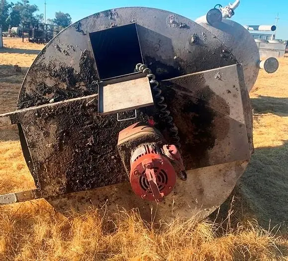 Tank, 450 Gallon, S/st, Agit, FT/CB, 4' x 6' #S743950