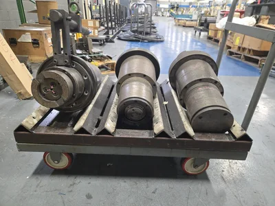 C4520 Grinder Grind Wheel Spindle on Cart