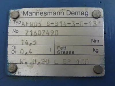 USED MANNESMANN DEMAG FG06 U1-H2-F2