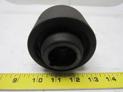 Sier-Bath Model 7/8 Continuous Sleeve Flexible Gear Coupling 1-1/4" Bore Used