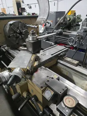 BRIDGEPORT ROMI 16-8 ENGINE LATHE, SWING 16 1/2'', 80'' BETWEEN CENTERS