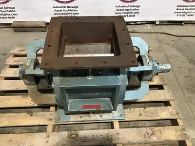 Wm Meyer 12 x 12 HD Rotary Air Lock Feeder Valve Steel
