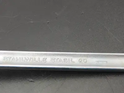 Stahlwille Stabil 20 27x24mm 12-Point Deep Offset Double Box End Wrench Spanner