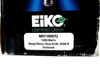 NEW EIKO MH1000/U METAL HALIDE LAMP EIKO MH1000U