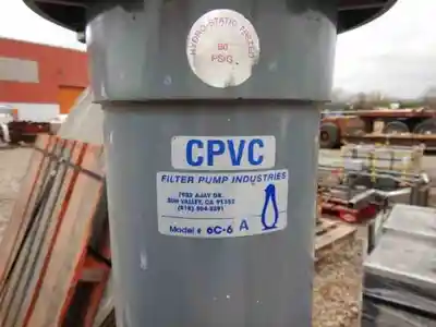 USED FILTER PUMP INDUSTRIES 6C-6A