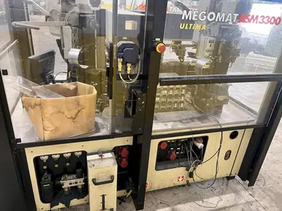 MEGOMAT MODEL #ASM3300 WIRE CUTTING & PROCESSING MACHINE: STOCK #20097