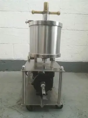 Stainless steel filter press
