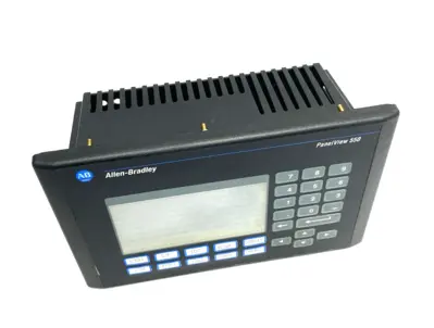 USED ALLEN BRADLEY SER. F PANELVIEW 550 STANDARD OPERATOR TERMINAL HMI