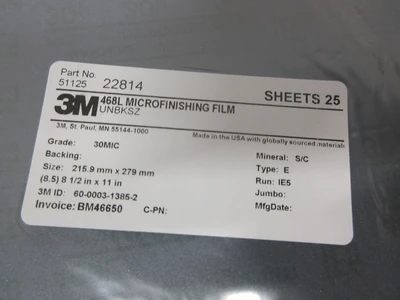 Used 3M 468L Sanding Paper Minnesota US | Machinesused.com #1301056