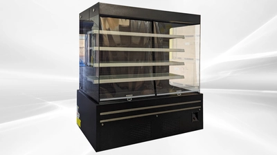 171-0281 Vertical Open Air Self Contained Display Cooler