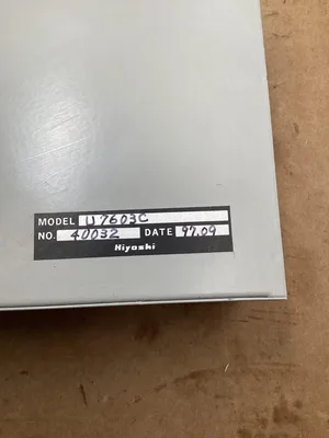 Yokogawa U7603C Hiyashi Temperature Control