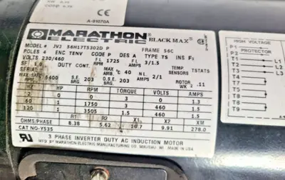 USED Marathon Electric 768768768768768768768