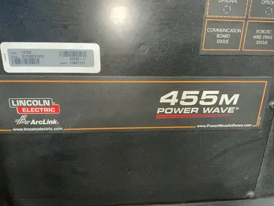 USED LINCOLN ELECTRIC 455M POWER WAVE