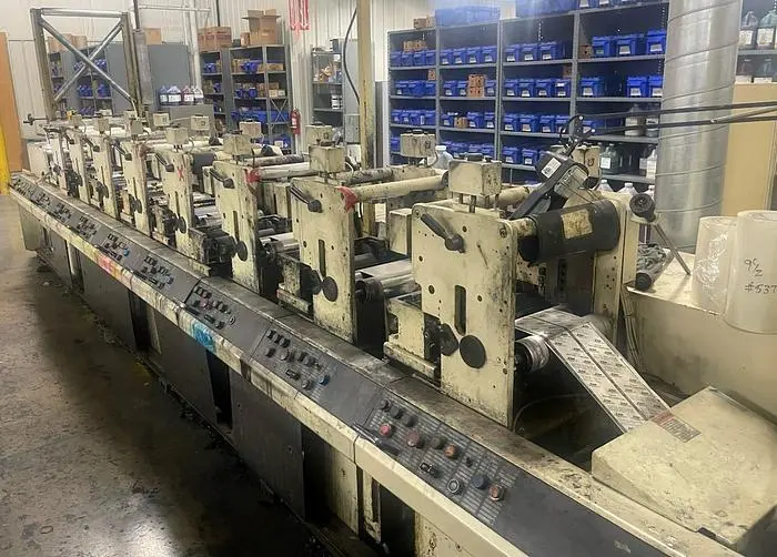 Used MARK ANDY 4200 Flexo Printing Presses | J&J Converting Machinery #440510