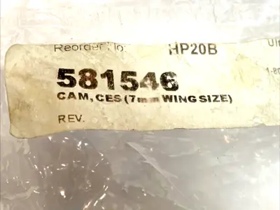 NEW ULTRASOURCE CES CAM 7MM WING SIZE - OEM ADJUSTMENT CAM PART