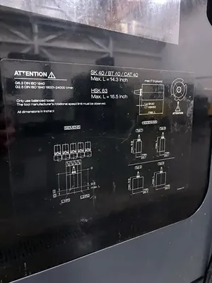 2018 DMG MORI DMU 95 MONOBLOCK Vertical Machining Centers (5-Axis or More) | Olympia Technical Services (14)