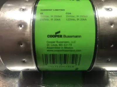 USED BUSSMANN NO. FRNR300