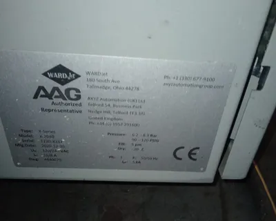 2020 WARDJET X-2040 Waterjet Cutters | Charter Auctions (28)