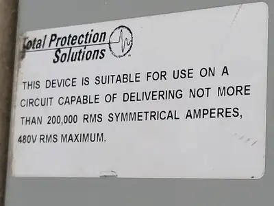 USED TOTAL PROTECTION SOLUTIONS TK-ST400-3Y480-L
