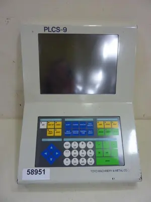Used TOYO MACHINERY PLCS-9 Interface Monitors Michigan US | Ideal Machinery #594346