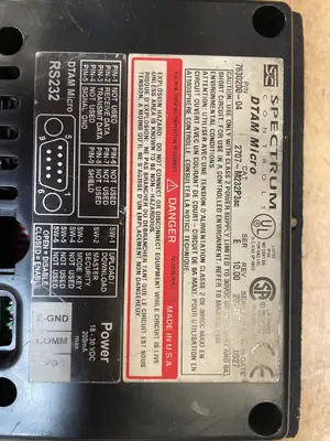 USED Spectrum Controls Spectrum Controls DTAM Micro 2707-M232P3sc