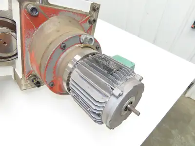 Mori Seiki SH630 Milling Machine Gearbox Top Mount 220V 3Ph 0.75kw Limit Switch