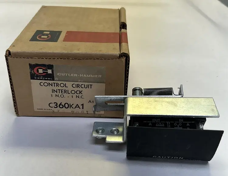New | in-Stock CUTLER-HAMMER C360KA1 Contact Blocks Ohio US | Surplus Asset Holdings #1225598