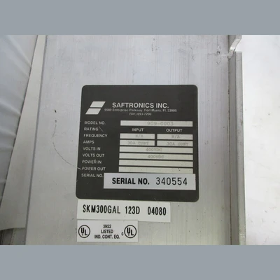 Saftronics Dynamic Braking Unit