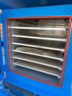 Used CASCADE CVO-5 DOUBLE UP VACUUM OVEN 14.4C TO 150C, 4.5 CU. FT WITH SHELVES Lab Vacuum Ovens California US | Equipment Lab #1262708