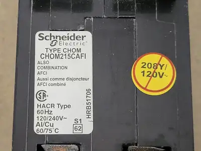 Used SCHNEIDER ELECTRIC CHOM215CAFI Switchgears British Columbia CA | Lenmark #239843