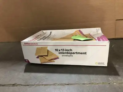 Office Depot 10″ X 13″ Specialty Interdepartment Envelopes -NIB of 100