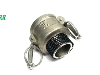 6795K132 | Stainless Steel Cam-and-Groove Hose Coupling 2-Lever 1-1/2 NPT Male - New